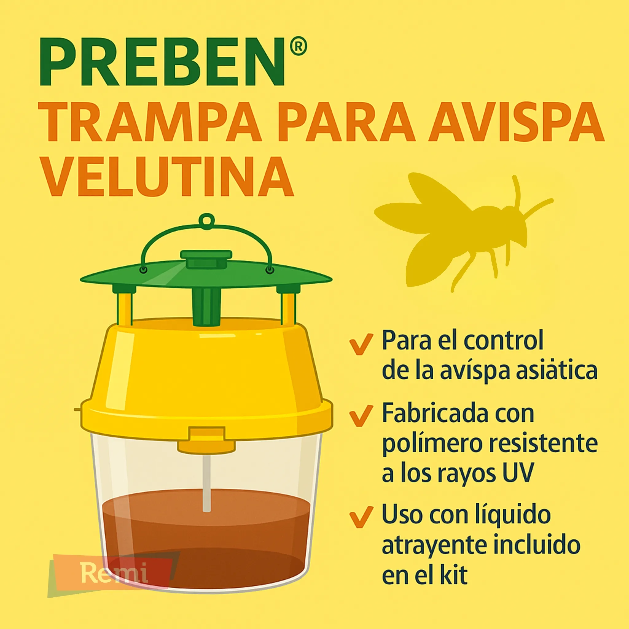 Trampa para capturar Avispa Asiática Velutina - Masso - Image 5
