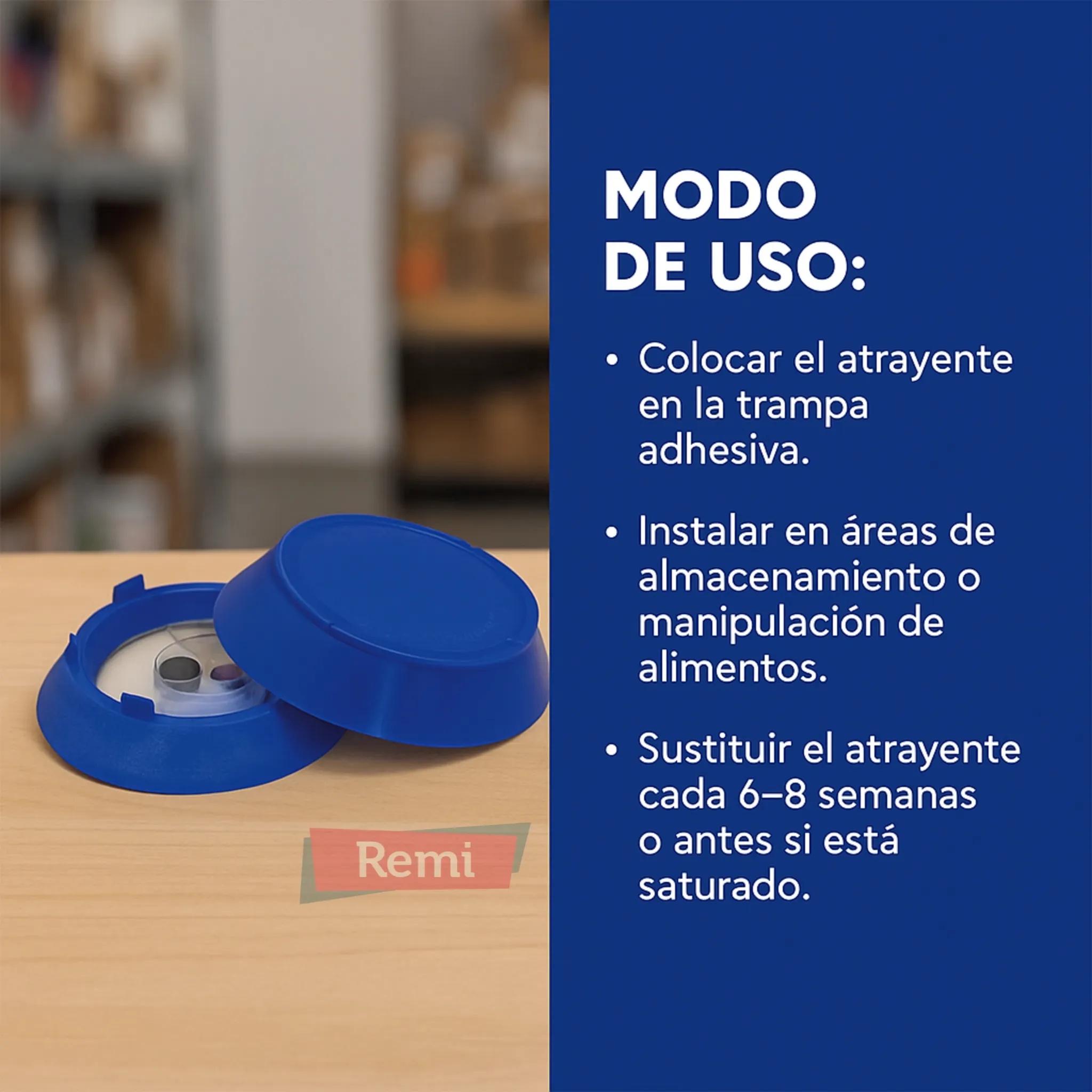 Trampa para insectos de productos almacenados con feromonas - Xlure MST - Image 3