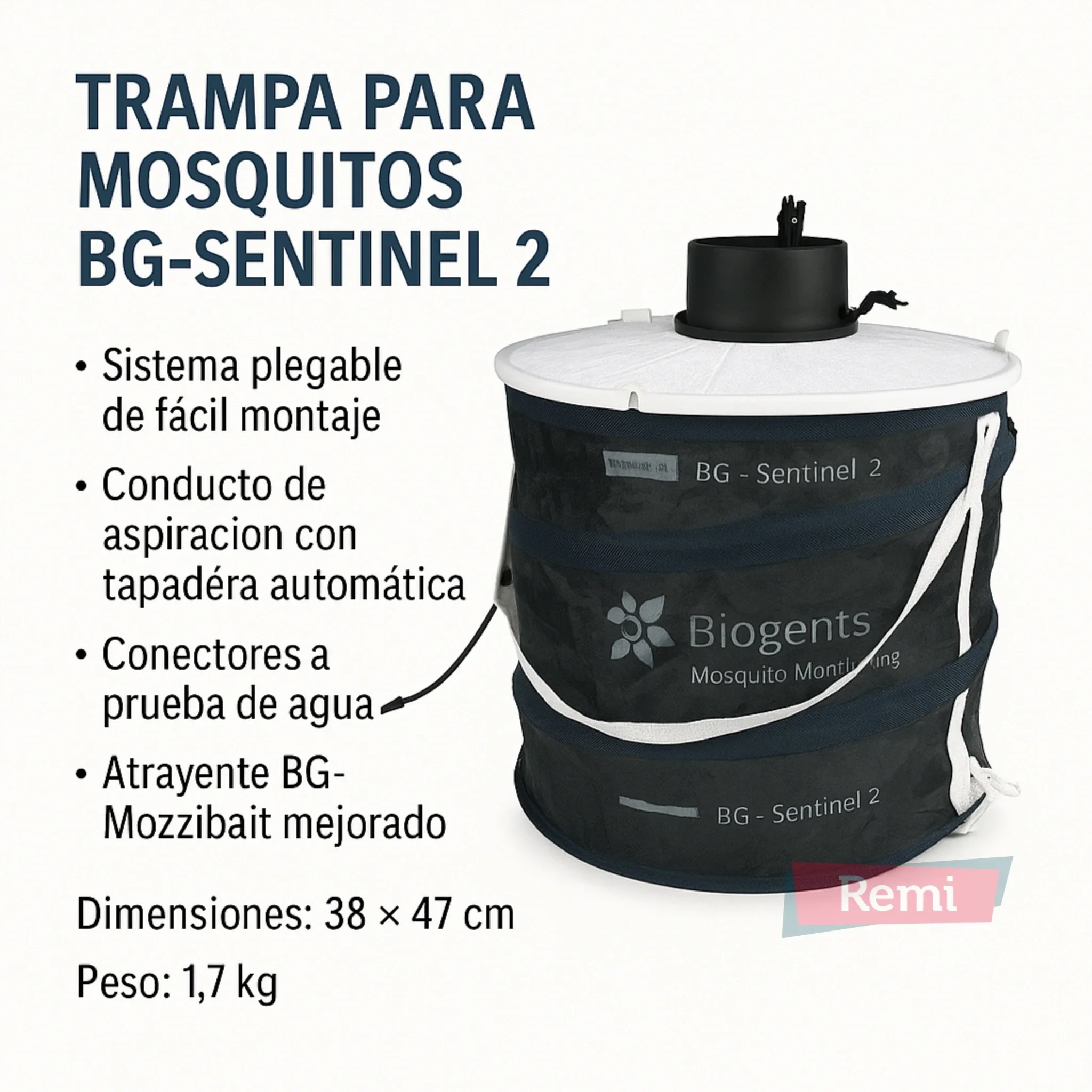 Trampa para Mosquitos BG-Sentinel 2 - 1 - Biogents - Image 5