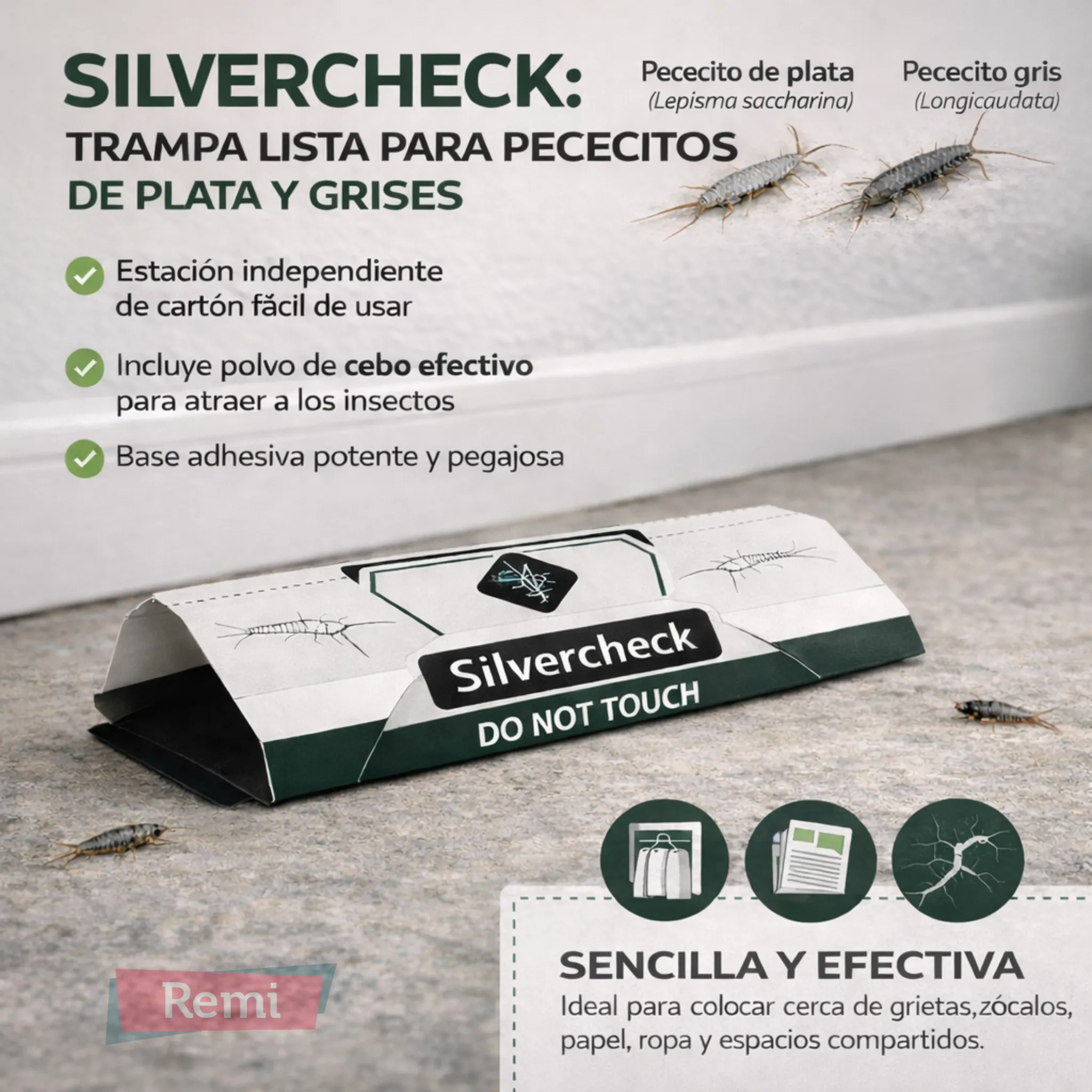 Trampas para Pececitos de Plata 10 unidades - Silvercheck - Image 3