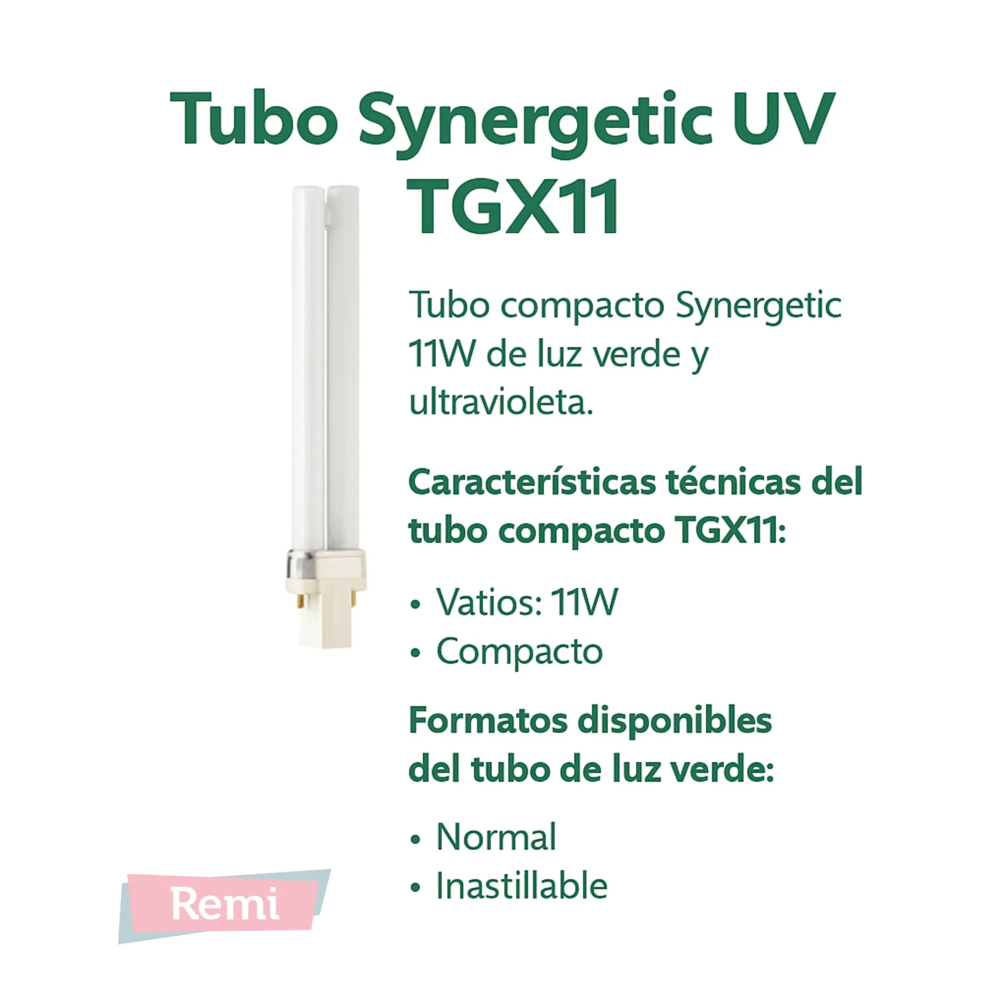 Tubo Synergetic UV - TGX11 - Image 3
