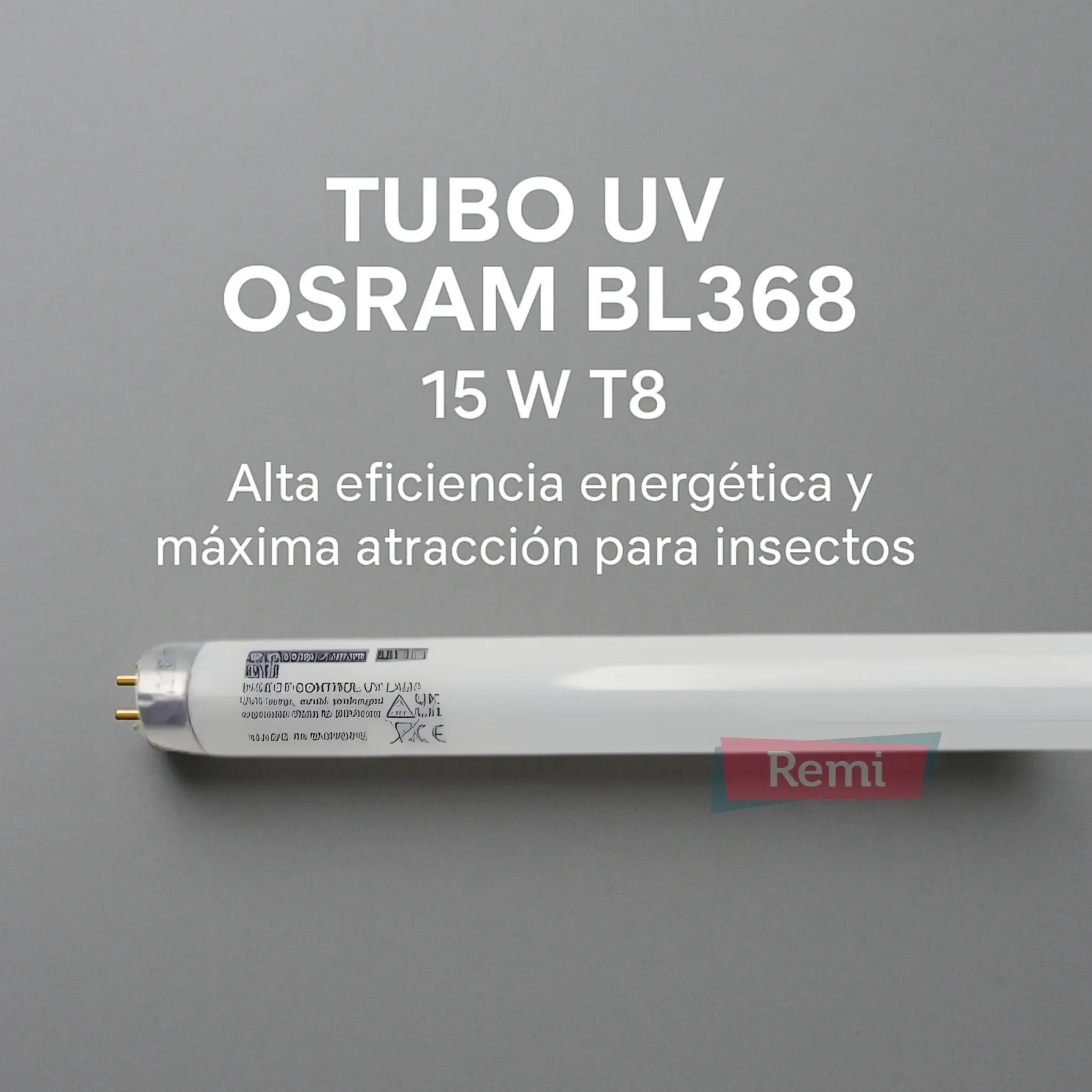 Tubo UV Osram - 15W T8 BL368 - Image 4
