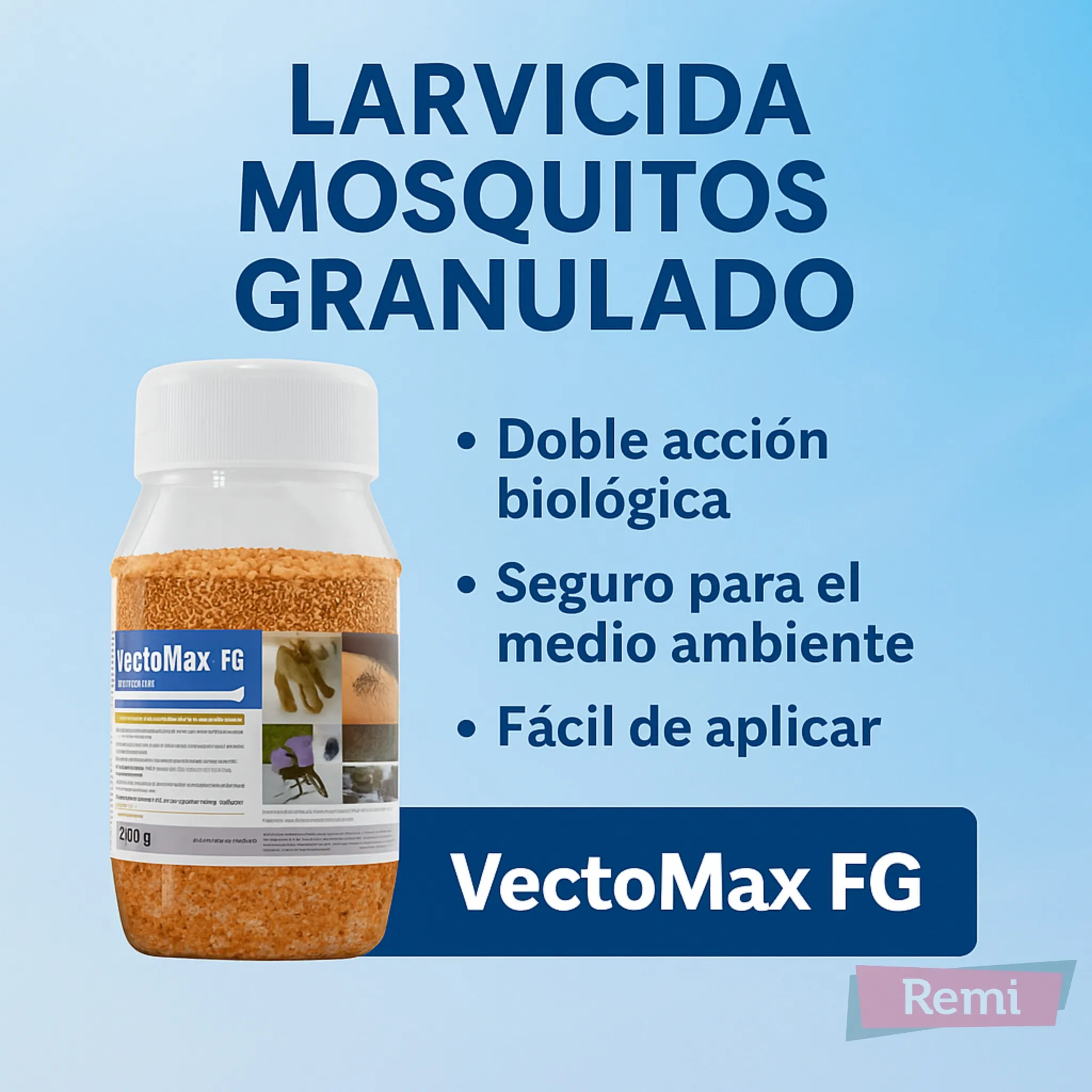 Insecticida larvicida mosquitos 500g - VectoMax FG - Image 6