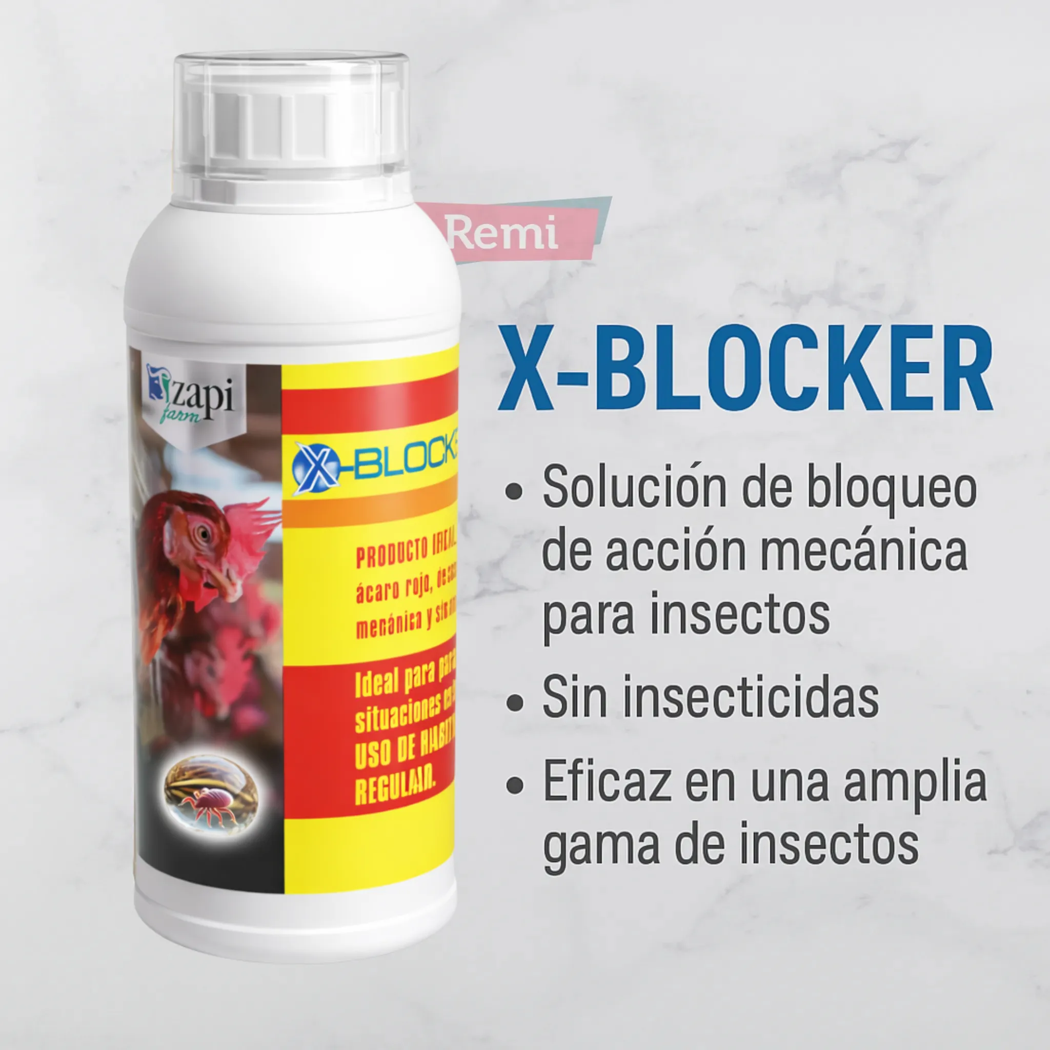X-Blocker Insecticida concentrado polivalente - Image 4