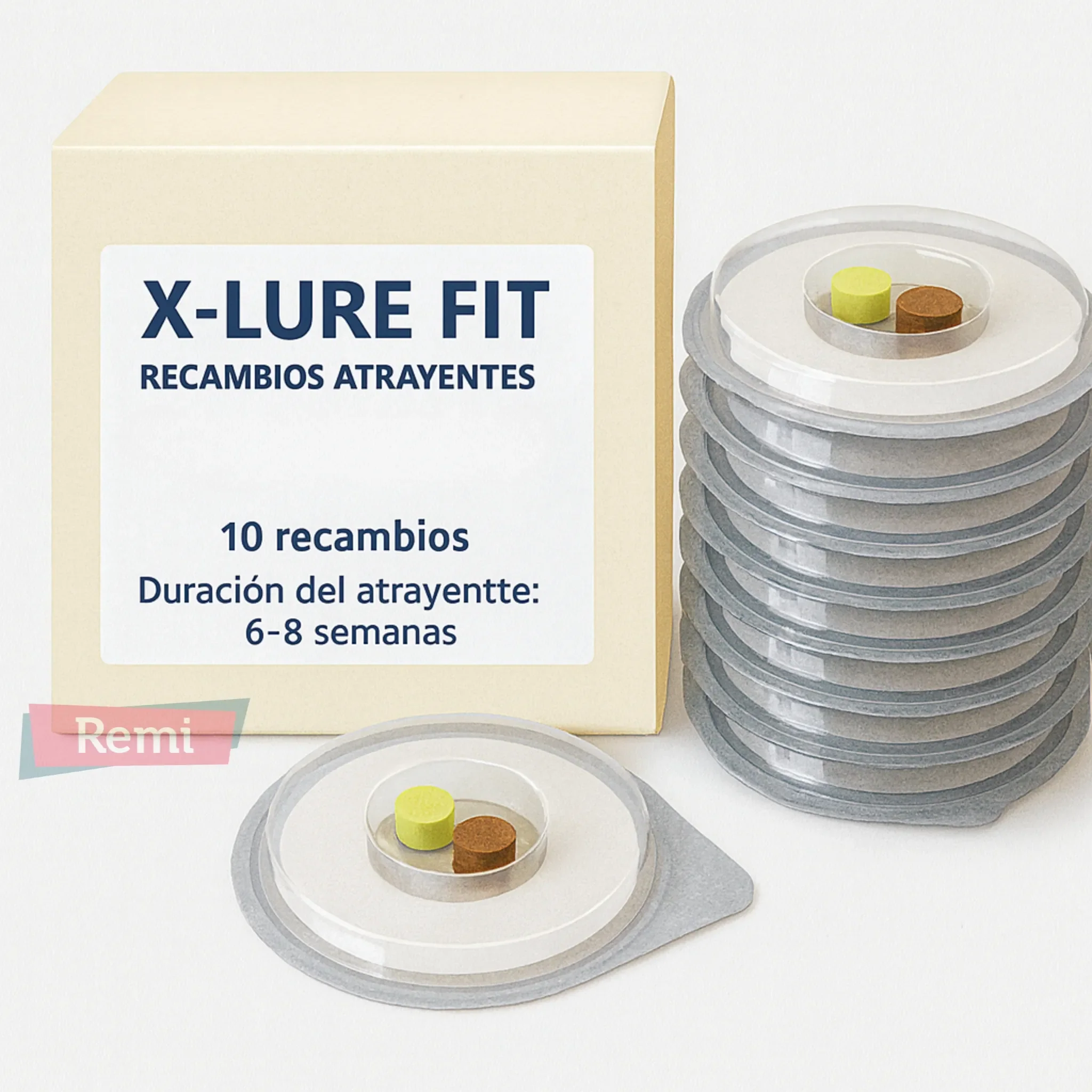 Recambios atrayente  10 unidades - Xlure FIT - Image 3